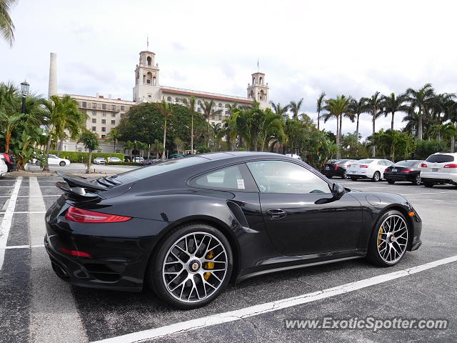 Porsche 911 Turbo spotted in Palm Beach, Florida