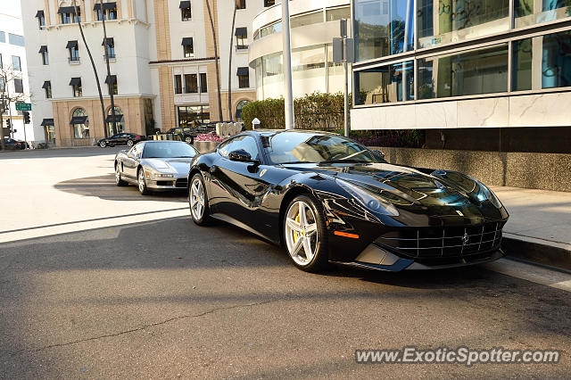 Ferrari F12 spotted in Beverly Hills, California