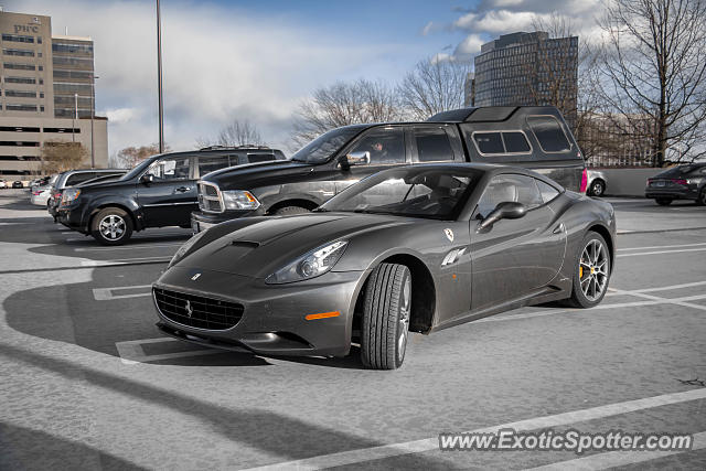 Ferrari California spotted in McLean, Virginia