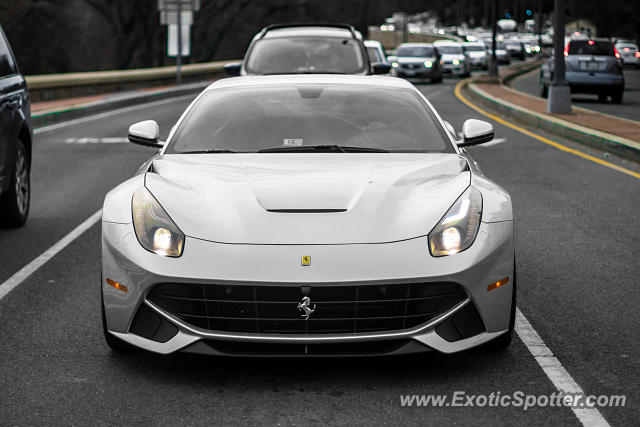 Ferrari F12 spotted in Arlington, Virginia