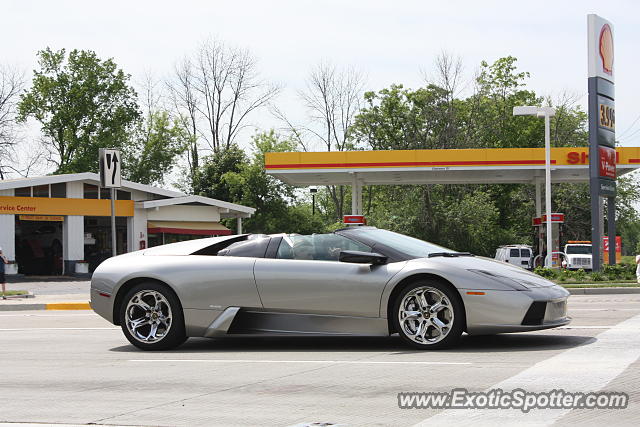 Lamborghini Murcielago spotted in Lake Forest, Illinois