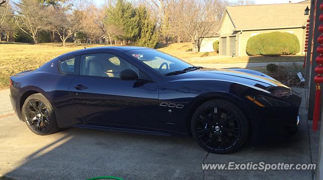 Maserati GranTurismo spotted in Bloomington, Indiana