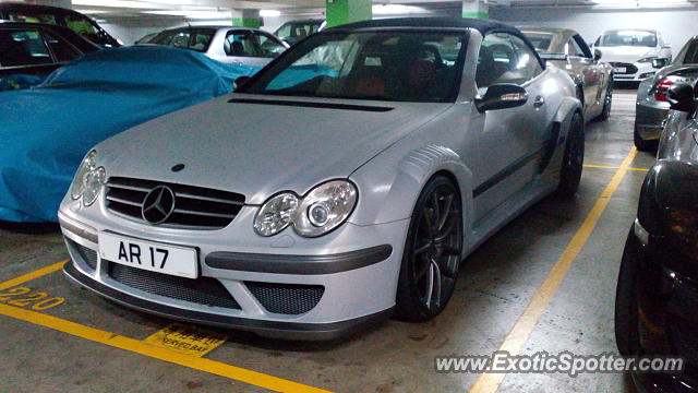 Mercedes C63 AMG Black Series spotted in Hong Kong, China