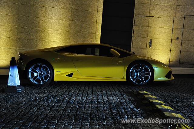 Lamborghini Huracan spotted in Hong Kong, China