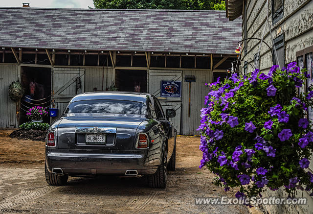 Rolls-Royce Phantom spotted in Saratoga Springs, New York