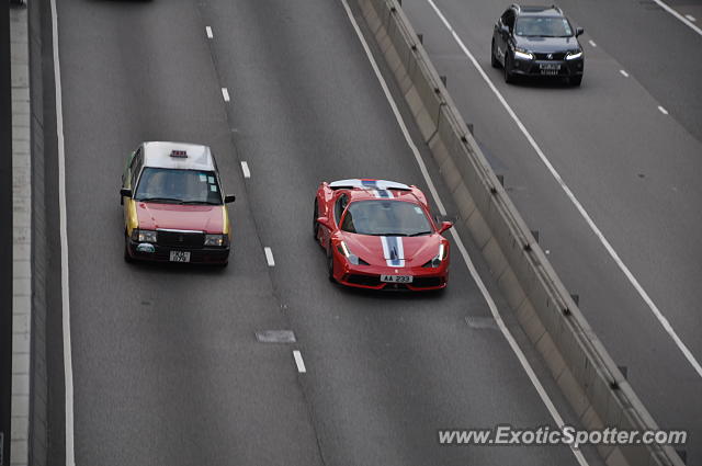 Ferrari 458 Italia spotted in Hong Kong, China