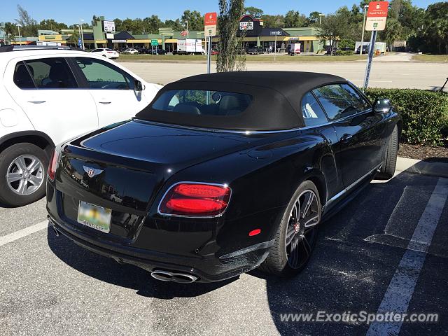 Bentley Continental spotted in Stuart, Florida