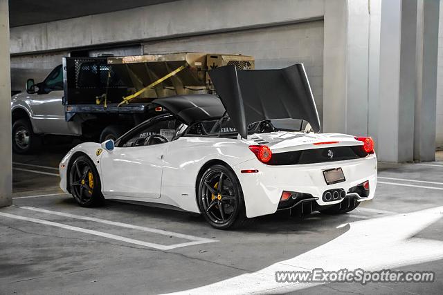 Ferrari 458 Italia spotted in McLean, Virginia