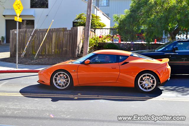 Lotus Evora spotted in Monterey, California