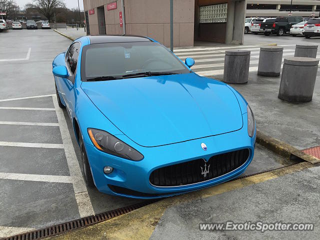 Maserati GranTurismo spotted in Raleigh, North Carolina