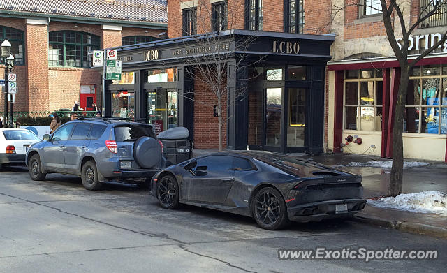 Lamborghini Huracan spotted in Toronto, Canada