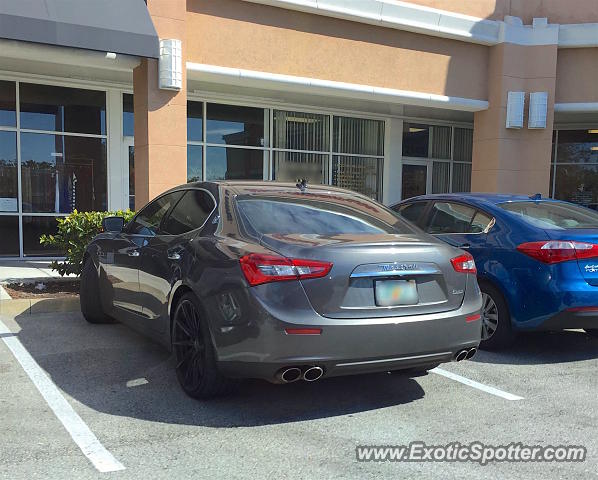 Maserati Ghibli spotted in Stuart, Florida