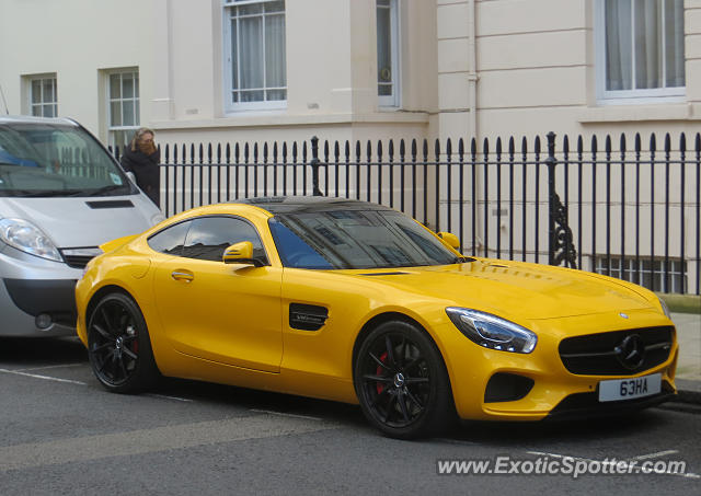 Mercedes AMG GT spotted in London, United Kingdom