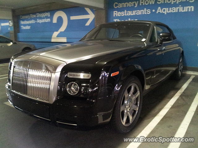 Rolls-Royce Phantom spotted in Monterey, California