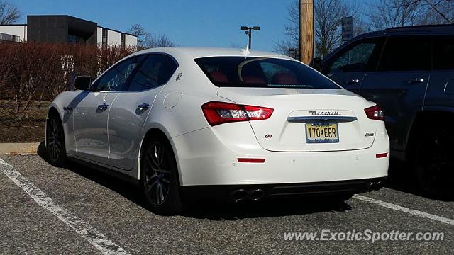 Maserati Ghibli spotted in Brick, New Jersey