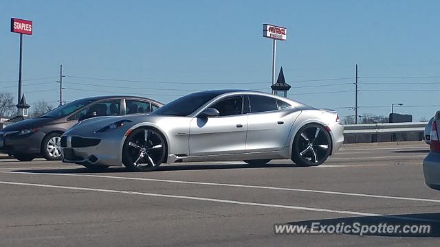Fisker Karma spotted in Crescent Springs, Kentucky