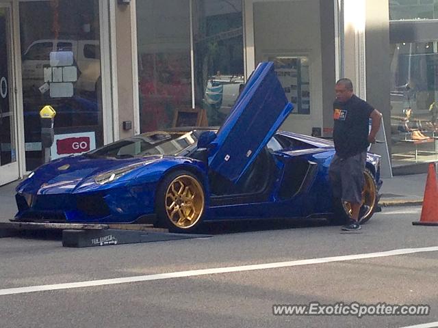 Lamborghini Gallardo spotted in San Francisco, California