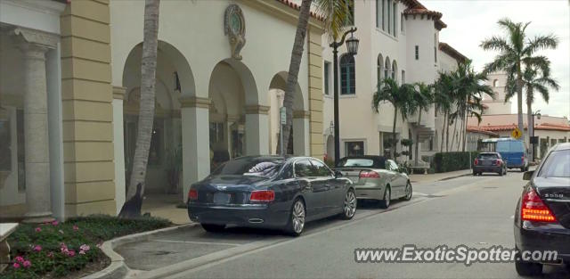 Bentley Flying Spur spotted in Palm Beach, Florida