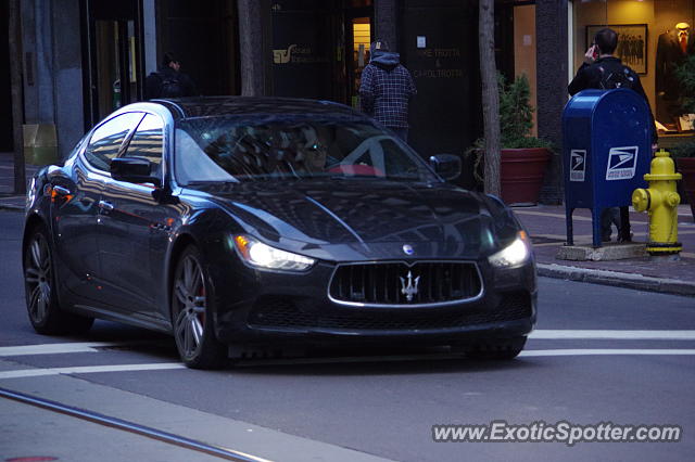 Maserati Ghibli spotted in Cincinnati, Ohio