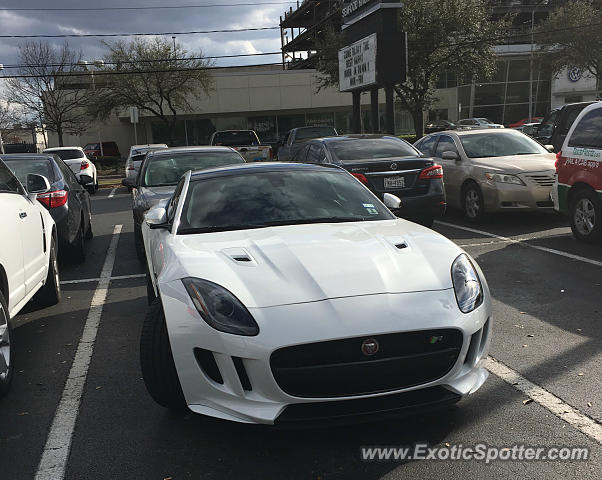 Jaguar F-Type spotted in Houston, Texas