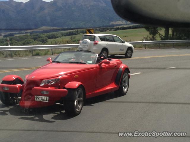 Plymouth Prowler spotted in Hanmer Springs, New Zealand