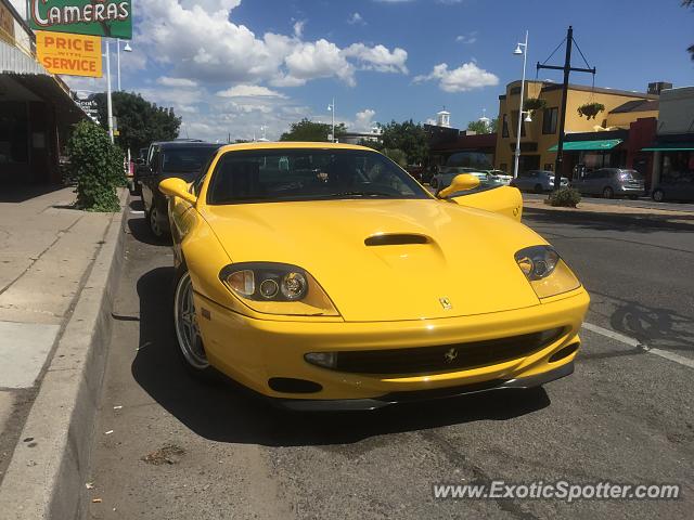 Ferrari 550 spotted in Albuquerque, New Mexico