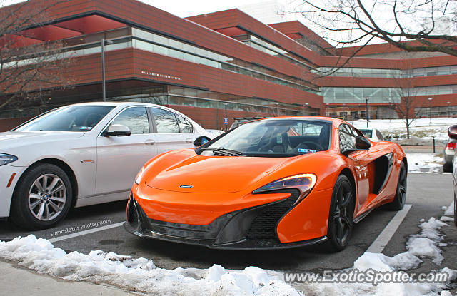 Mclaren 650S spotted in State College, Pennsylvania
