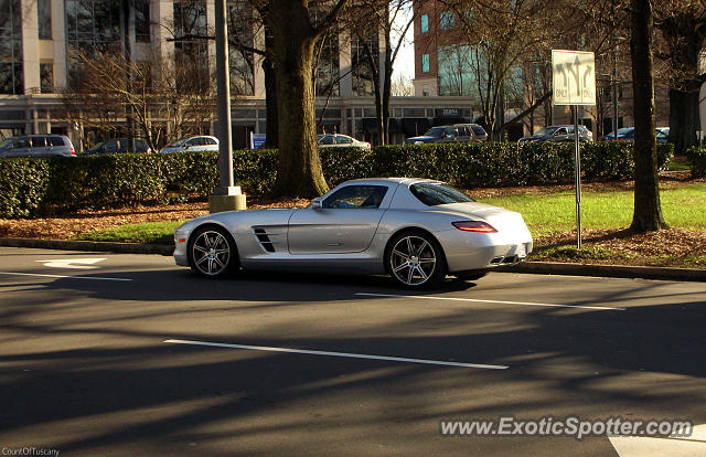 Mercedes SLS AMG spotted in Charlotte, North Carolina