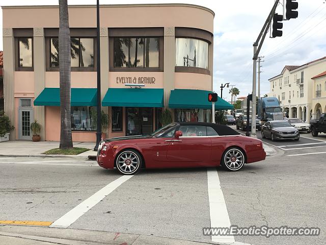 Rolls-Royce Phantom spotted in Palm Beach, Florida