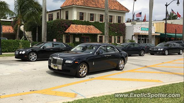 Rolls-Royce Ghost spotted in Palm Beach, Florida