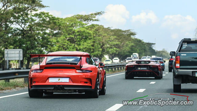 Lamborghini Aventador spotted in Nuvali, Philippines