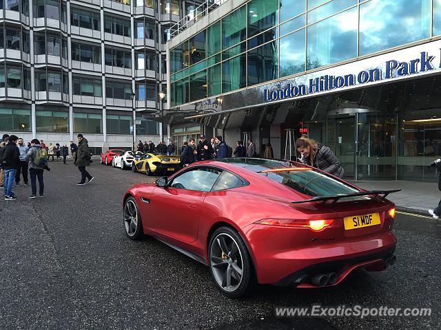 Jaguar F-Type spotted in London, United Kingdom