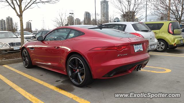 Jaguar F-Type spotted in Vancouver, Canada