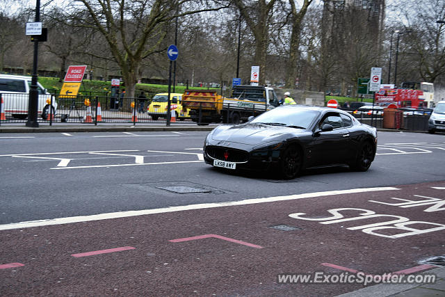 Maserati GranTurismo spotted in London, United Kingdom