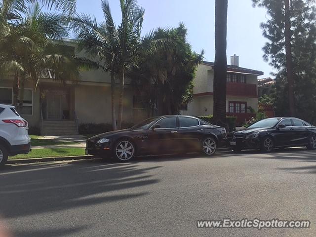 Maserati Quattroporte spotted in Santa Monica, California