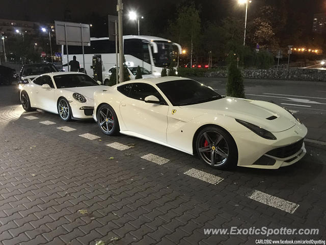 Ferrari F12 spotted in Warsaw, Poland