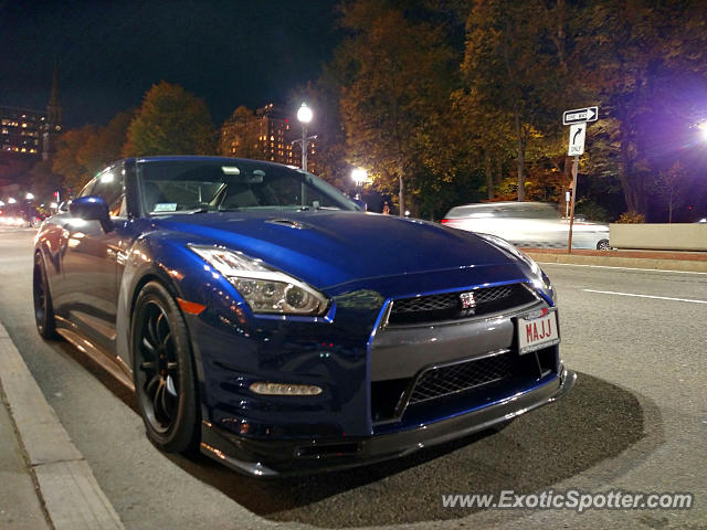 Nissan GT-R spotted in Boston, Massachusetts