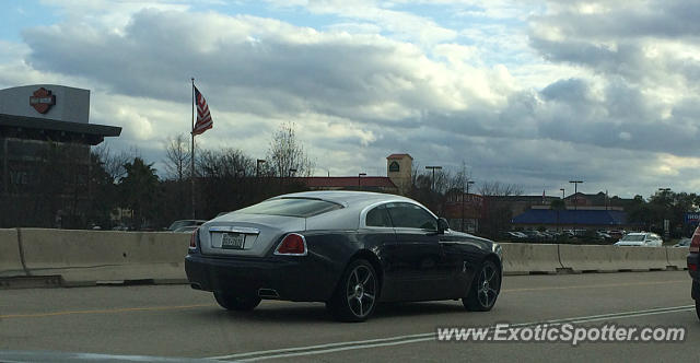 Rolls-Royce Wraith spotted in Houston, Texas