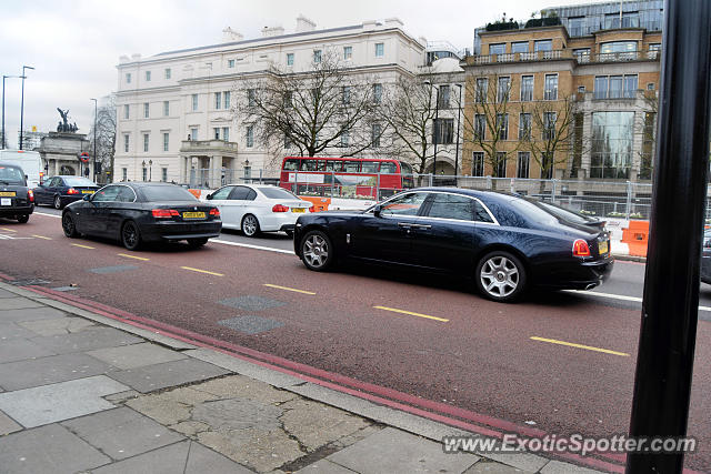 Rolls-Royce Ghost spotted in London, United Kingdom