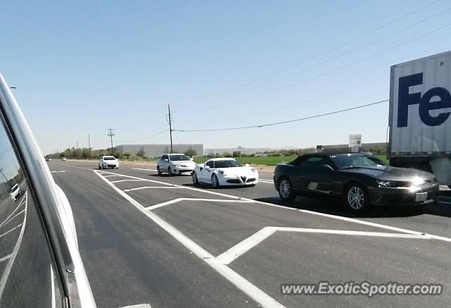 Alfa Romeo 4C spotted in Avondale, Arizona