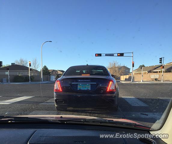 Maserati Quattroporte spotted in Albuquerque, New Mexico