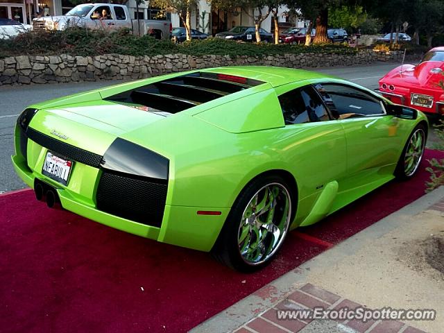 Lamborghini Murcielago spotted in Carmel, California