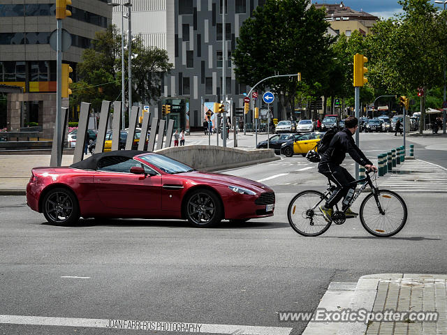 Aston Martin Vantage spotted in Barcelona, Spain