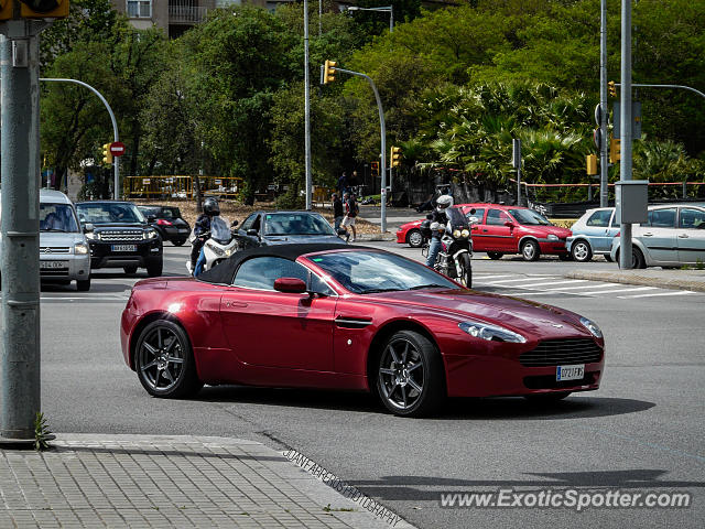 Aston Martin Vantage spotted in Barcelona, Spain