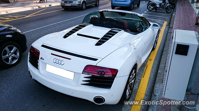 Audi R8 spotted in Platja d'Aro, Spain