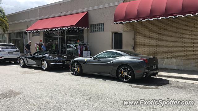 Ferrari California spotted in Delray Beach, Florida