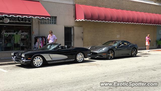 Ferrari California spotted in Delray Beach, Florida