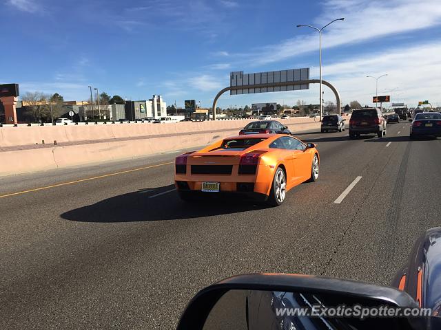 Lamborghini Gallardo spotted in Albuquerque, New Mexico