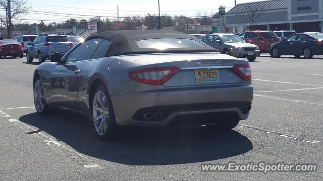 Maserati GranCabrio spotted in Brick, New Jersey