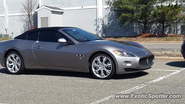 Maserati GranCabrio spotted in Brick, New Jersey